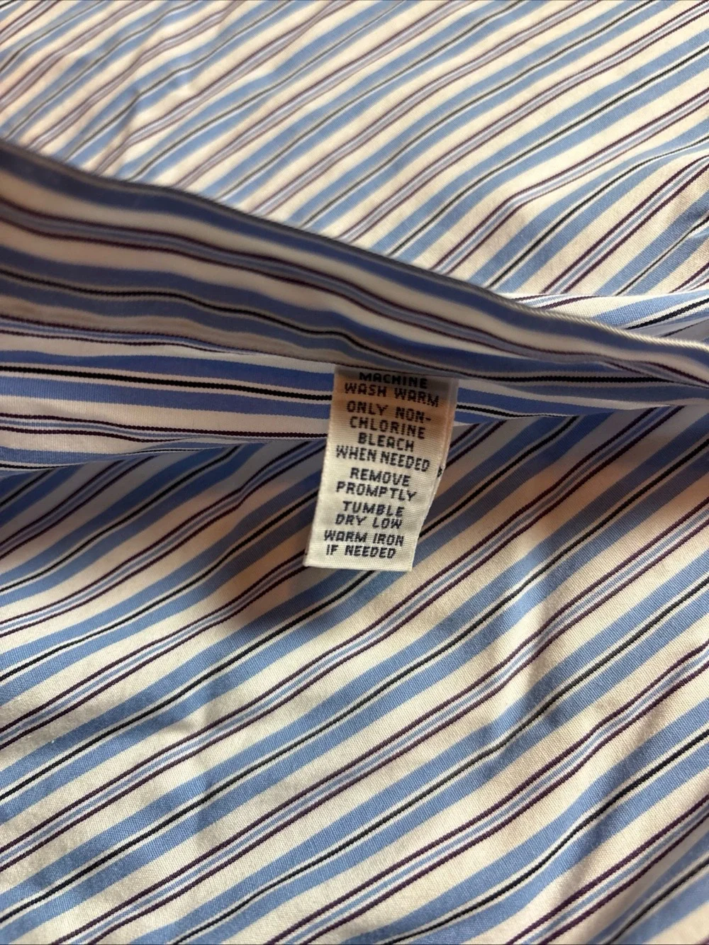 Ralph Lauren Dress Shirt Mens XXL Size 18 Stripe Button Down Classic Preppy